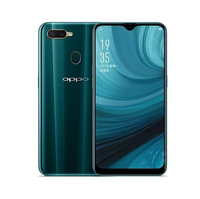 Teléfono Móvil OPPO A7 Nuevo al por Mayor, 4+64GB, 6.2 Pulgadas, LTE 4G, Doble SIM, Desbloqueado, Smartphone Android, Compatible con Inglés y Francés