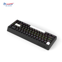 Clavier mécanique de jeu filaire USB-C KBL-303YM, rétroéclairage LED multicolore, Plug & Play, Hot-Swap, disposition 26 touches sans conflit