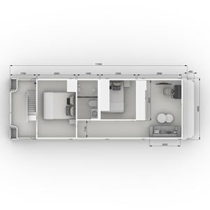 Casa ristorante galleggiante barca prefabbricata Villa Hotel sull'acqua con cucina sala da pranzo servizi igienici e intrattenimento - Product Image 3