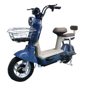 14 Inch Fat Tire Road Bike 350W/500W Brushless Motor 48V Lead Acid Battery Steel Frame Long Range Rear <b>Hub</b> Motor - Product Image 1