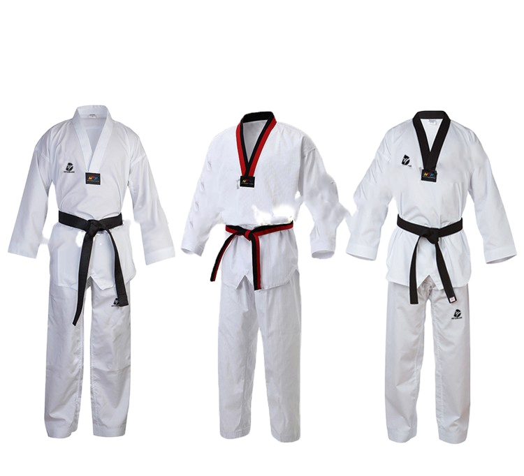 Дешевая униформа для тхэквондо WTF dobok