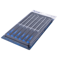 Qixin, fournisseur chinois, ensemble d'outils de réparation de quincaillerie de haute qualité sur mesure, 6 pièces, crochets et pics, outils automobiles professionnels