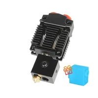 3DSWAY Pièce d'imprimante 3D XCR 2IN1-V2 Hotend à changement de couleur, double couleur, avec buse chauffante Volcano NV6 0.4/1.75, chaussette en silicone 0.8 et ventilateur