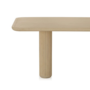 Table <span class=keywords><strong>à</strong></span> manger en chêne américain RH, meubles pour la maison, le bar et le restaurant avec un design tendance - Product Image 5