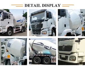 Camion malaxeur à béton SHACMAN H3000 6X4 8-12m³ Euro 2 Diesel prêt à l'emploi pour le transport de ciment - Product Image 3
