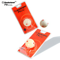 Premium Baekeland 57,2mm Billardkugel mit 6 Roten Punkten, Phenolharz TV-Qualität Billardkugel für Training & Turnier