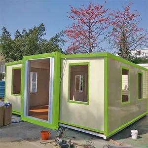 Quickly Install Full Bathroom Australia Standard Expandable Container House Luxury Prefabricated House