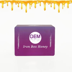 Nouveautés - Miel royal de haute qualité, pur et naturel, emballé dans une boîte en fer, pour la santé masculine - Product Image 1