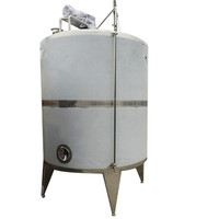Réservoir de fermentation pour yaourt, chauffant à la vapeur, en acier inoxydable
