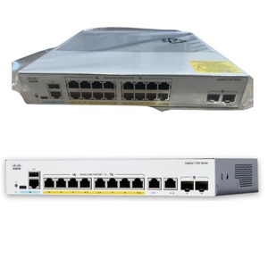 สำหรับ Cisco C1300-16P-2G สวิตช์ PoE+ กิกะบิต 16 พอร์ต รับประกัน 1 ปี รองรับ VLAN และ QoS พร้อมฟังก์ชัน SNMP - Product Image 2