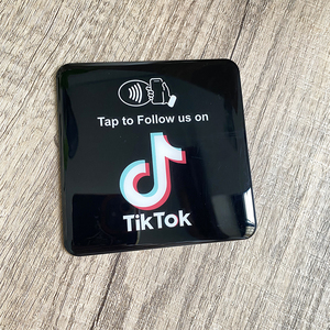 10cm NFC phương tiện truyền thông xã hội thẻ kinh doanh tap để làm theo trên Instagram snapchat WhatsApp Facebook <span class=keywords><strong>Google</strong></span> trustpilot xem xét dấu hiệu - Product Image 4