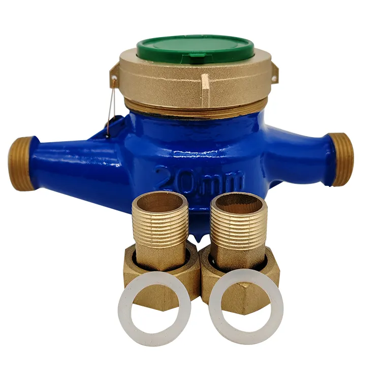 Mechanical wet dial brass accessories DN15 water meter