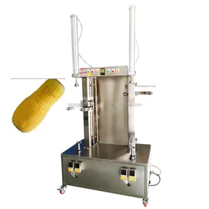 Grote Industriële Verticale Peeling Machine Cantaloupe Loofah Bittere Kalebas Komkommer Pompoen En Watermeloen Peeling Machine