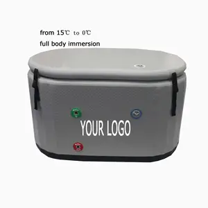 New Design Ice Bath Adults Spa Inflatable Cold Plunge Pools Tub With Chiller And Filter