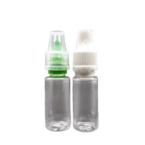 Neue Version Großhandel hochwertige 10ml 30ml 60ml Kunststoff Squeeze Unicorn PET Flasche für flüssige Öl verpackung