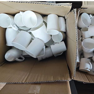 ผู้ผลิตขายส่งแก้วกาแฟและชาเซรามิกสีขาวพร้อมส่ง สามารถปรับแต่งได้พร้อมโลโก้ส่วนตัว - Product Image 5