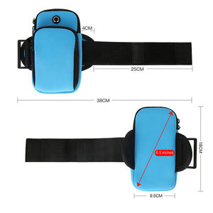 <span class=keywords><strong>Sac</strong></span> <span class=keywords><strong>de</strong></span> bras pour téléphone portable en néoprène réglable, imperméable, pour le <span class=keywords><strong>sport</strong></span> en plein air, avec logo personnalisé Jstar JSAB1866, pour hommes et femmes - Product Image 3
