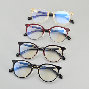 Nouveauté KS-<span class=keywords><strong>206</strong></span> Gentleman unisexe acétate ovale lunettes optiques noir tortue épaisse italie mode montures carrées en acétate - Product Image 3