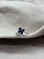 Bague en argent 925 avec diamant cultivé rond taille brillant UM Jewelry – Idéale pour le quotidien, les mariages, les fiançailles, les anniversaires et les fêtes