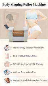Máquina Multifuncional para Moldear el Cuerpo con Rodillos para Drenaje Linfático y Relajación Muscular - Product Image 5