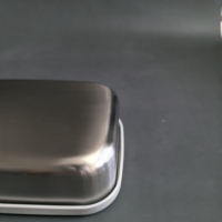 Boîte à lunch pour enfants de style américain, mignonne, pour nouveau-nés, en acier inoxydable et silicone, étanche, 3 compartiments, sans BPA, qualité alimentaire