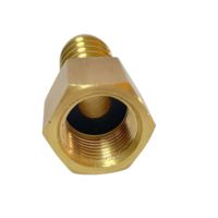 Raccord de tuyau de jardin en laiton avec filetage femelle NPT 1/8 1/4 1/2 3/8, connecteur en cuivre, adaptateur, embout cannelé