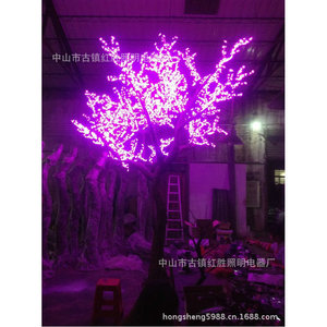 ไฟต้นซากุระ LED ตัวเรือนพลาสติก อายุการใช้งาน 50000 ชั่วโมง สำหรับไฟตกแต่งสวน - Product Image 2