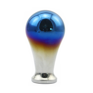 Poignée de levier de vitesse Aosu Auto Parts en alliage d'aluminium bleu pour modification générale et simulation de course - Product Image 3