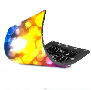 Гибкий светодиодный экран модуля сращивания дисплей с мини пикселем для торгового центра магазина зала рекламы-купить светодиодную панель дисплея