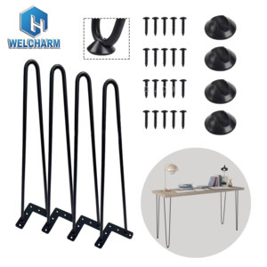 16-28Inch Kim Loại Cà Phê Kẹp Tóc Bảng Chân Sắt Thép Chân Đồ Nội Thất Bảng Kẹp Tóc Chân - Product Image 2