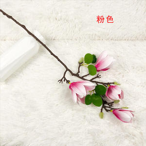 <span class=keywords><strong>2023</strong></span> Offre Spéciale prix usine décoration Simulation fleur Arrangement longue branche Magnolia - Product Image 2