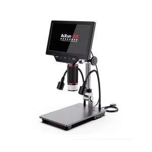 DM21 aixun กล้องจุลทรรศน์วัดแบบดิจิตอลหลายมุมพร้อมจอแสดงผลดิจิตอลขนาด7นิ้ว HD สำหรับเครื่องมือตรวจสอบการบัดกรี <span class=keywords><strong>BGA</strong></span> - Product Image 1