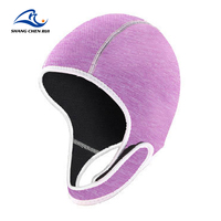 Cagoule de plongée en néoprène imperméable pour hommes et femmes - Anti-bactérienne, anti-UV, grande taille pour la natation, le surf, la voile et les sports nautiques