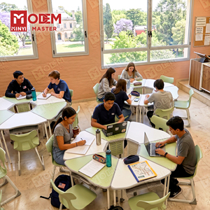 MINYI DAISY Factory scuola media scuola scuola scuola media tavolo scrivanie da ufficio per gli studenti scrivania e sedia - Product Image 1