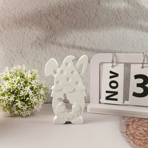 Handmade Resin Casting Molds for DIY Decorative Ornaments Ins Style Silicone <b>Christmas</b> rabbit Mold X0481 - Product Image 5