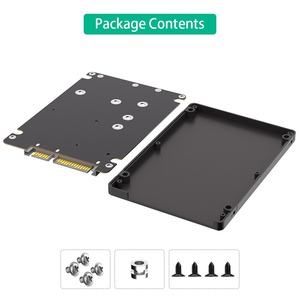 อะแดปเตอร์แปลง M.2 NGFF key B และ mSATA SSD เป็น 2.5 SATA3 แบบ 2 in 1 พร้อมกล่องพลาสติก - Product Image 2