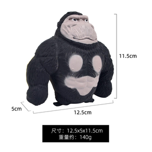 Jouets de décompression TPR extensibles à rebond rapide, nouveau design, personnalisables OEM ODM, jouets de jeu de rôle, cadeaux de fête - Product Image 2