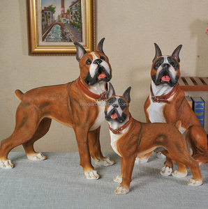 Statue <span class=keywords><strong>de</strong></span> chien réaliste en <span class=keywords><strong>fibre</strong></span> <span class=keywords><strong>de</strong></span> <span class=keywords><strong>verre</strong></span> peinte à la main, sculpture <span class=keywords><strong>de</strong></span> chien réaliste pour la décoration <span class=keywords><strong>de</strong></span> jardin extérieur, ornement <span class=keywords><strong>de</strong></span> maison - Product Image 5