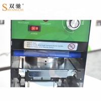 Machine manuelle de scellage de tasse d'équipement électrique de thé de bulle pour des composants durables de noyau de roulement d'emballage de carton de boissons