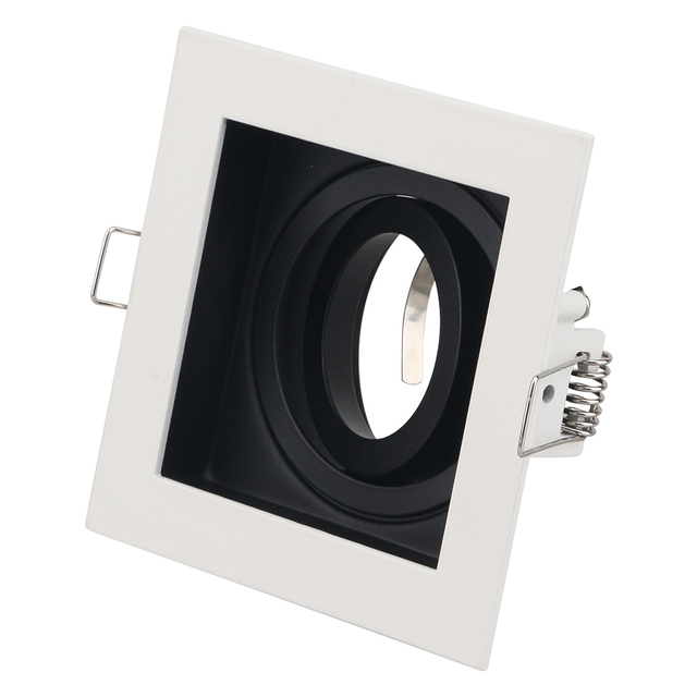 Wholesale No Main Light Ceiling Lamp Bracket Surface Ring Holder with GU10 MR16 Spotlight Cup Bracket LED Light Lamp Bases