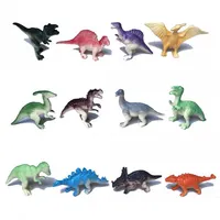 Mini Dinosaurus Model Set 12 In 1 Dinosaurus Model Speelgoed Tyrannosaurus Rex Triceratops Mini Dier Emaille Plastic Speelgoed