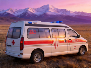 Nueva Ambulancia de Emergencia con Carrocería Tipo Caja, Diésel Manual, Equipo Médico EURO 5, <span class=keywords><strong>Precio</strong></span> de Transporte con Aislamiento - Product Image 3