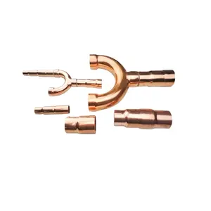 用于美的Vrf系统D系列FQZHN-05D的空调分支接头分散管回光管铜Y支管