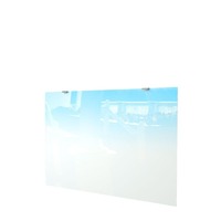 Lampu Latar Belakang Akuarium LED Akrilik dengan Pencahayaan RGB Putih untuk Akuarium Tanaman Pilihan Warna Biru/Merah