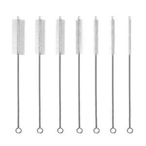 Brosse de nettoyage pour pailles en acier inoxydable 18/8 et nylon de qualité <span class=keywords><strong>alimentaire</strong></span> - Product Image 1