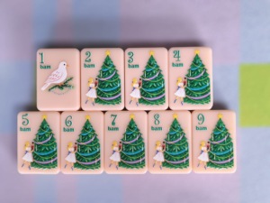 Fichas <span class=keywords><strong>de</strong></span> Mahjong Acrílicas <span class=keywords><strong>de</strong></span> Ballet <span class=keywords><strong>Cascanueces</strong></span>, Estilo Americano, Modernas y <span class=keywords><strong>de</strong></span> Lujo, <span class=keywords><strong>de</strong></span> Una Sola Capa, Color Rosa, Navideñas, en Stock, Envío en 24 Horas - Product Image 4