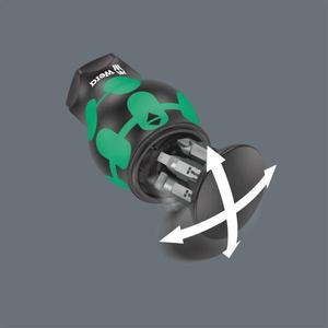 WERA - 05008878001 Porte-embout de tournevis trapu (6 pièces) -TOURNEVIS EAN 4013288219817 TOURNEVIS AVEC EMBOUTS - Product Image 4