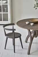 Ensemble de table à manger en bois de pin rustique recyclé Mobilier naturel pour cuisine Villa pour salle à manger ou Mesa