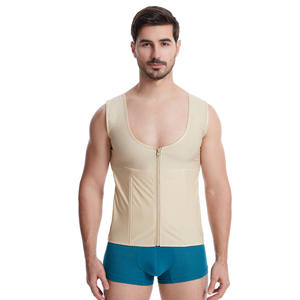 Vêtements de compression Fajas Colombianas pour homme Chemise Gaine pour homme Shaper Liposuccion - Product Image 1