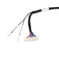 Kit kabel LVDS Universal kabel lvds layar LED LCD lot untuk penguji penguji lcd panel LED LCD